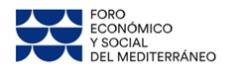 Logo Foro Económico y Social del Mediterráneo