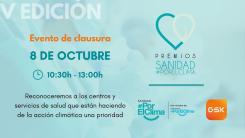 V edición de los Premios Sanidad #PorElClima