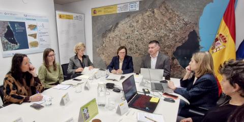 El MITECO impulsa con los ayuntamientos proyectos innovadores de drenaje sostenible y redes separativas de pluviales para transformar el entorno del Mar Menor