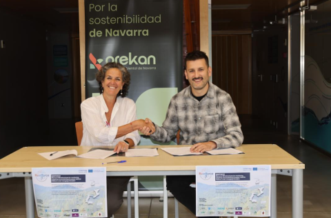 OREKAN y el Ayuntamiento de Lesaka firman un convenio para estudiar la adaptación de los bosques al cambio climático 
